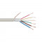 Cablu de alarme 4 x 0,22 mm + 2 x 0,5 mm 100 m/rola - GBZ-20091