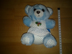 Blue Baby Bear mini ursulet jucarie copii foto