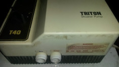 POMPA ELECTRICA APA, VIN, LICHIDE - TRITON Shower Pump T40 (80 W) foto