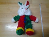 Iepuras Plus Copii Red Bunny Colorat, Jucarie Iepure Verde/Rosu/Galben/Alb, Import Germania