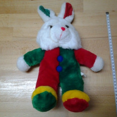 Red Bunny iepuras colorat jucarie copii