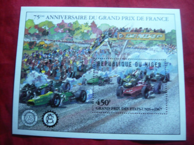 Colita a 75a Aniversare a Grand Prix de France 1981 NIGER - Automobile foto