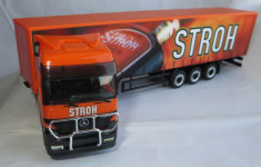 Herpa Mercedes Actros prelata STROH 1:87 foto