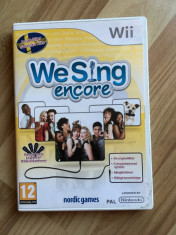 We Sing Encore-joc karaoke Nintendo Wii foto