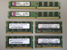 Memorii ram DDR 2 de laptop foto