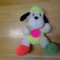 Catelul colorat | jucarie plush copii