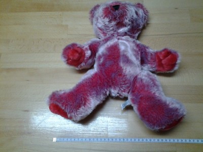 Red Teddy Bear | jucarie plush copii foto