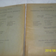 transactions-american mathem. society- vol. 105 -nr 2+nr 3- 1962