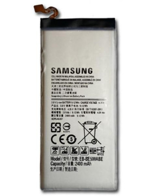 Acumulator Samsung Galaxy E5 SM-E500 cod EB-BE500ABE 2400 mAh nou original foto