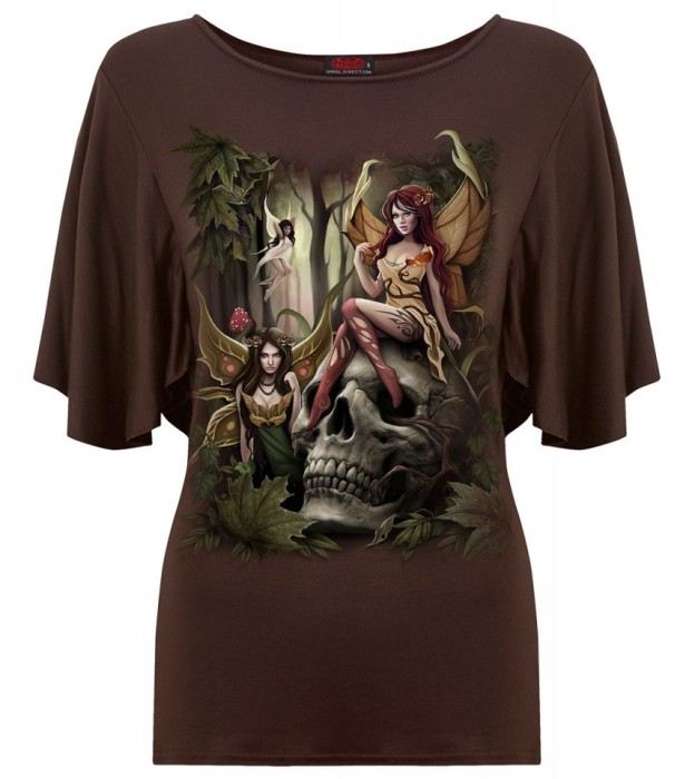 Tricou Spiral Direct femei - Zâne de pădure (Mărime: M) foto mare Tricou Spiral Direct femei - Zâne de pădure (Mărime: M) foto mare