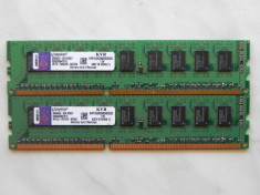 Kit 2x2Gb Memorie Kingston DDR3 SDRAM Server Memory Model KVR1333D3S89S/2G EC foto