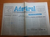 Ziarul adevarul 5 octombrie 1990