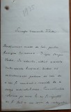 Scrisoare General Grigore Costandache catre I. C. Filitti si viceversa, 1935