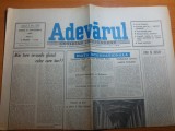 Ziarul adevarul 21 septembrie 1990