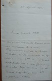 Scrisoare a Gen.Constandache catre I. C. Filitti , 1936