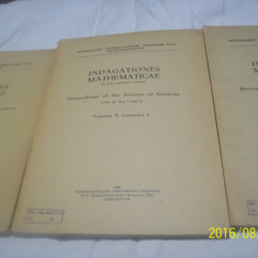 indagationes mathematicae- vol x- fascicula 3, 4, 5 an 1948