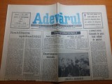 ziarul adevarul 25 septembrie 1990