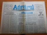 Ziarul adevarul 21 octombrie 1990