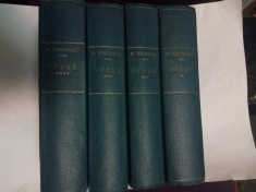 M.EMINESCU - OPERE - editie ingrijita de ION CRETU - 4 VOLUME - 1938 foto