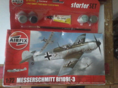 bnk jc Avion - macheta - Messerschmitt Bf109E-3 - Airfix foto