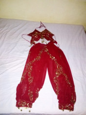 Costum de dans oriental Original din Afghanistan foto