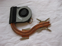 sistem racire (cooler + heatsink ) laptop TOSHIBA C870 , functionale foto