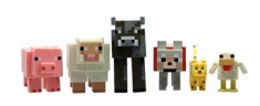 Set 6 Figurine Minecraft Core Animal Mob foto