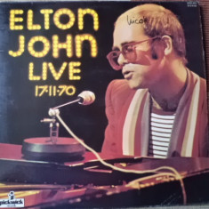 Elton John Live 17-11-70 disc vinyl lp muzica pop rock Pickwick Records ‎UK 1977