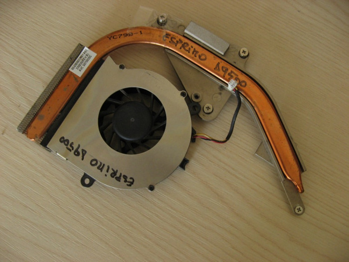 Cooler ventilator cu radiator laptop Fujitsu Esprimo D9500, GB0507PGV1-A, DC5V