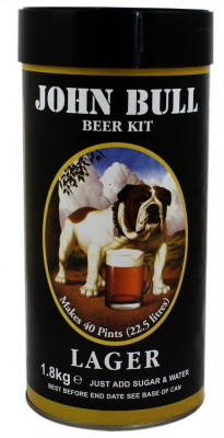 John Bull Lager 1.8 kg - kit pentru bere de casa 23 litri foto