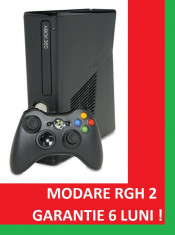 Consola XBOX 360 slim - Modare RGH2+GTA 5-FIFA 16-Minecraft,etc.. foto