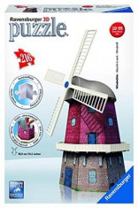 Puzzle 3D Ravensburger Windmill 216 Pieces foto