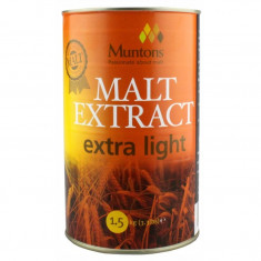 Muntons Extra Light Plain Malt Extract 1.5 kg - pentru bere de casa