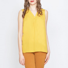 Bluza Dama. Model Asymmetric Yellow foto