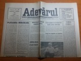 Ziarul adevarul 8 august 1990-articolul despre razboiul din golf