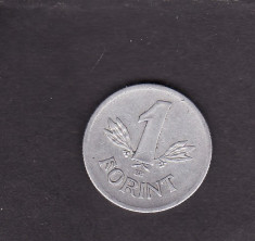 UNGARIA - MONEDA, de 1 Forint, din 1968, m22 foto