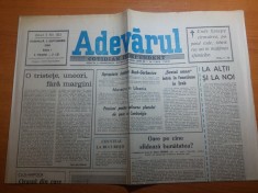 ziarul adevarul 2 septembrie 1990-articol despre orasul cluj -napoca