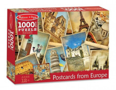 Puzzle Vederi Din Europa - Melissa And Doug foto