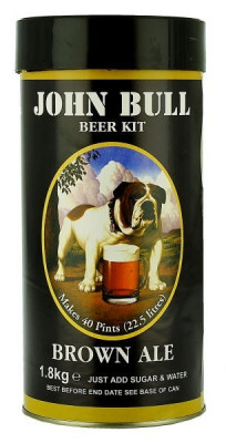 John Bull Brown Ale 1.8 kg - kit pentru bere de casa 23 litri foto