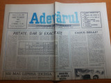 Ziarul adevarul 10 august 1990-articolul despre mineriada din 14 iunie 1990
