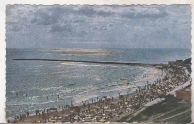 bnk cp Vasile Roaita - Pe plaja - circulata 1959 foto