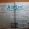 ziarul adevarul 4 septembrie 1990-vizita lui ion iliescu in iugoslavia