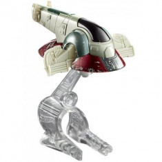 Jucarie Hot Wheels Star Wars Starship Boba Fett Slave 1 Vehicle foto