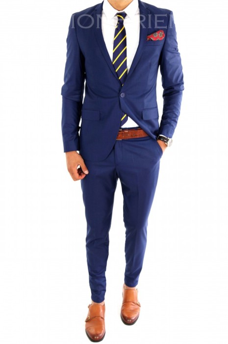 Costum tip ZARA - sacou + pantaloni costum barbati casual office - 6863 foto mare Costum tip ZARA - sacou + pantaloni costum barbati casual office - 6863 foto mare