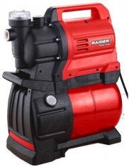 Raider Booster Pump with Pressure Tank ,1300W ,1&amp;amp;quot; max 75L/min, 3bar ,48m ,RD-WP1300 foto