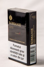 Pachet de tigari Sobranie Black, tigari ieftine foto