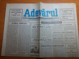 Ziarul adevarul 21 noiembrie 1990- art. liberalizarea salariilor