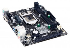 Placa de baza Gigabyte H81M-S LGA1150, INTEL H81, 2* DDR3 1600/1333, VGA, 1 *PCIEx3.0/2*PCIEx1, 2*SATA3, 2*SATA2, 2*USB3.0, Gigabit LAN, bulk foto