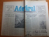 Ziarul adevarul 11 august 1990-articolul &quot; hainele grele ale batranetei&quot;