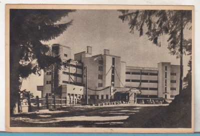 bnk cp Sinaia - Casa de odihna CCS Cota 1400 - circulata 1955 foto